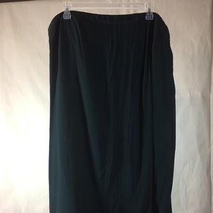 Gap black strapless dress XL